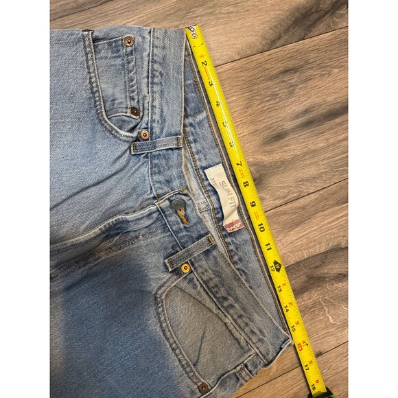 Levis 512 Slim Fit Mens Jeans 34W 36L Light Wash Denim Classic Casual Wear - Picture 4 of 8